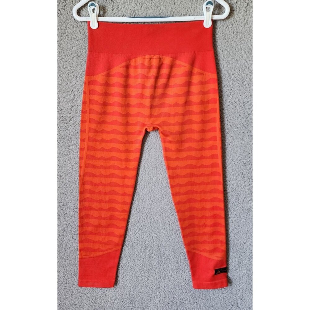NEW Adidas Marimekko Aeroready Training Leggings Collegiate Orange HH7312 Sz 1X